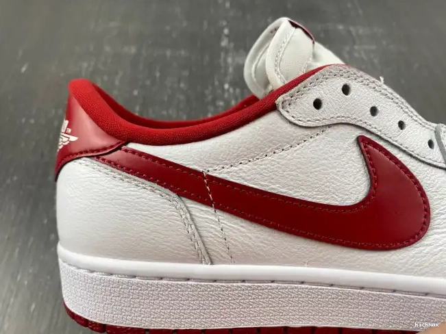 Rep MAX Jordan 705329-101 White 1 Varsity Red Retro Low 0403